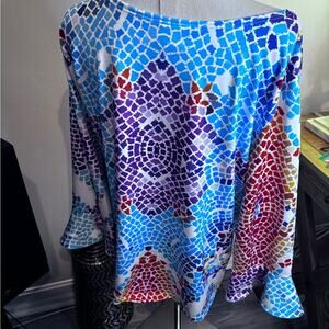 Beacon Hill Colorful Patterned Top